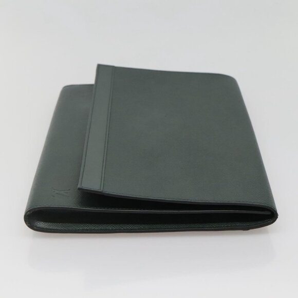 LOUIS VUITTON Taiga Pochette Amberop Clutch Bag Epicea LV Auth th5870 - Picture 5 of 16